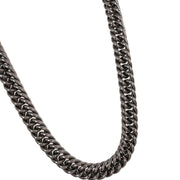 Chanel Black Satin Mademoiselle Chain Handbag 154541