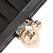 Chanel Black Satin Mademoiselle Chain Handbag 154541