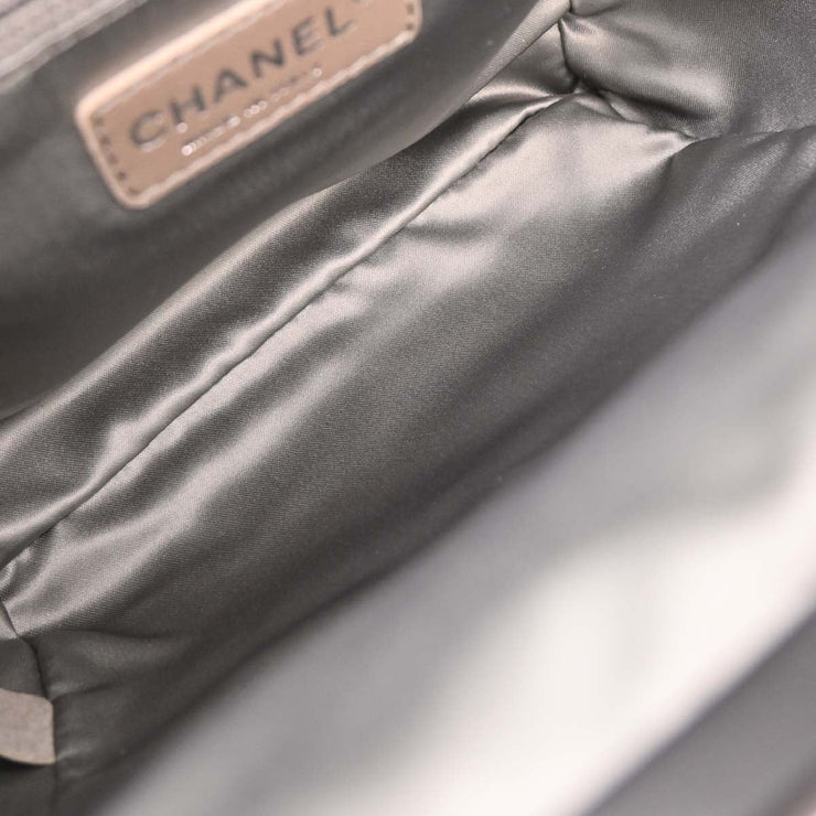 Chanel Black Satin Mademoiselle Chain Handbag 154541