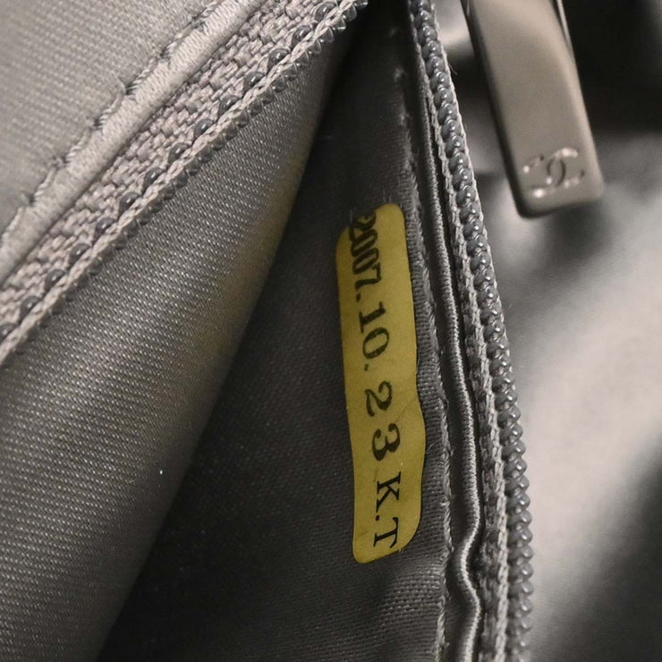 Chanel Black Satin Mademoiselle Chain Handbag 154541