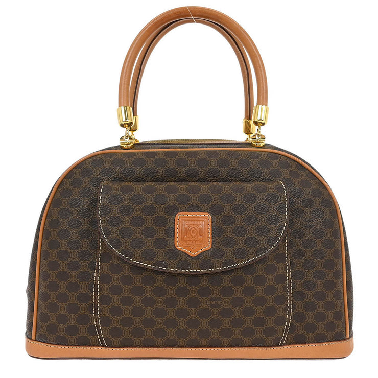 Celine Brown Macadam Handbag MC97/2 154543