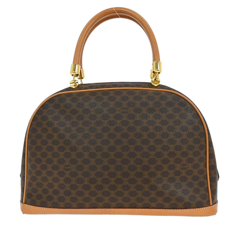 Celine Brown Macadam Handbag MC97/2 154543