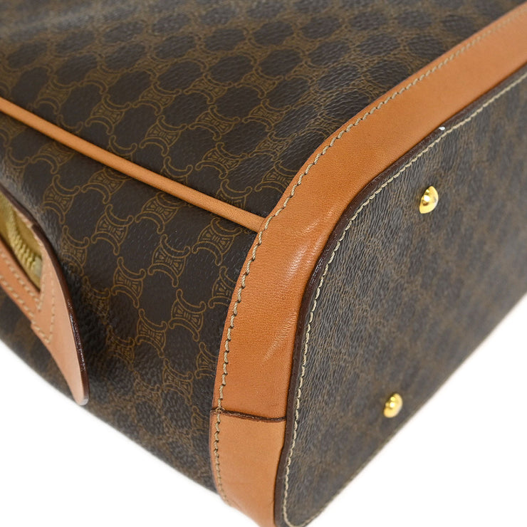 Celine Brown Macadam Handbag MC97/2 154543