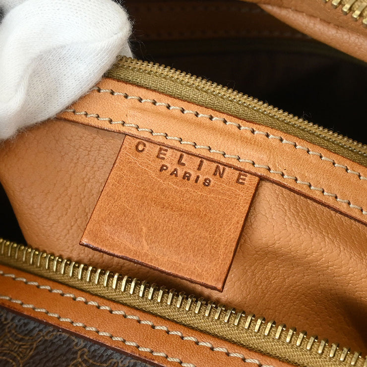 Celine Brown Macadam Handbag MC97/2 154543