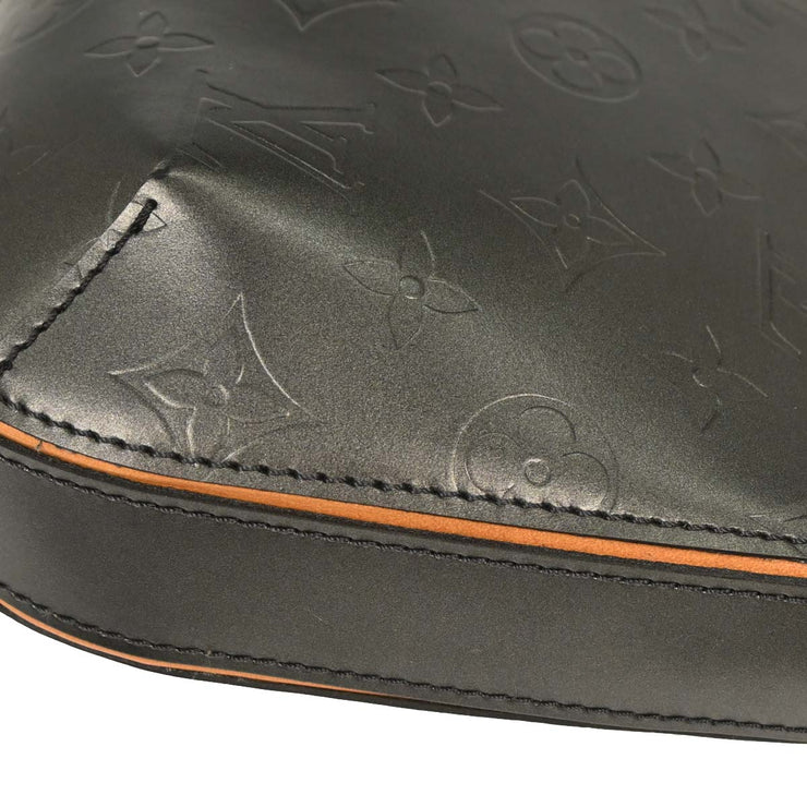 Louis Vuitton Black Monogram Mat Fowler Handbag M55142 MI0092 154547