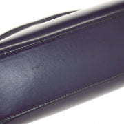 Prada Purple Leather Handbag 7 154555