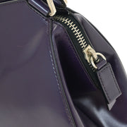 Prada Purple Leather Handbag 7 154555