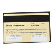 Prada Purple Leather Handbag 7 154555