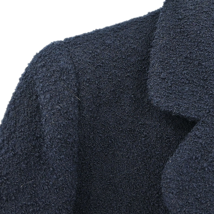 Chanel Jacket Black 95A #38 154558