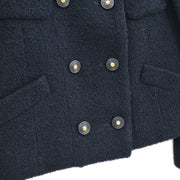 Chanel Jacket Black 95A #38 154558