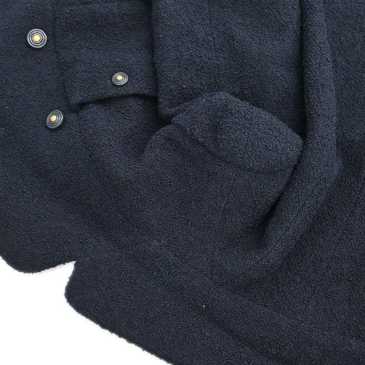 Chanel Jacket Black 95A #38 154558