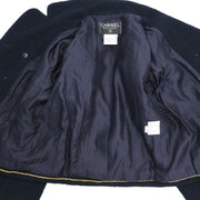Chanel Jacket Black 95A #38 154558