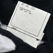 Chanel Jacket Black 95A #38 154558