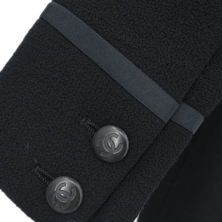 Chanel Jacket Black 96C #36 154561