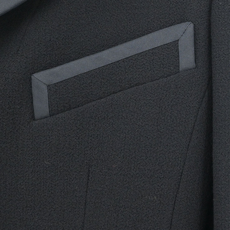 Chanel Jacket Black 96C #36 154561