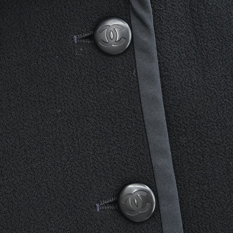 Chanel Jacket Black 96C #36 154561
