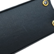 Chanel Black Satin Shoulder Bag 154564