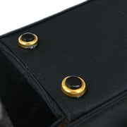 Chanel Black Satin Shoulder Bag 154564