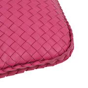 Bottega Veneta Pink Intrecciato Hobo Handbag BO2359621V 154567