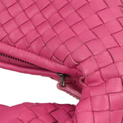 Bottega Veneta Pink Intrecciato Hobo Handbag BO2359621V 154567