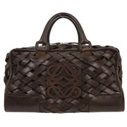 Loewe Brown Amazona 36 Handbag 060709 154571