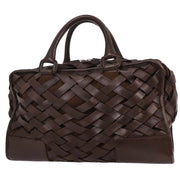 Loewe Brown Amazona 36 Handbag 060709 154571