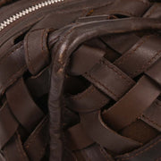 Loewe Brown Amazona 36 Handbag 060709 154571