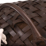 Loewe Brown Amazona 36 Handbag 060709 154571