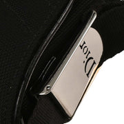 Christian Dior Black Nylon Saddle Shoulder Bag RU0022 154583