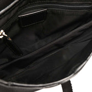 Christian Dior Black Nylon Saddle Shoulder Bag RU0022 154583