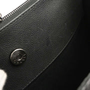 Chanel Black Calfskin Urban Shopping Tote 2way Shoulder Handbag 154589