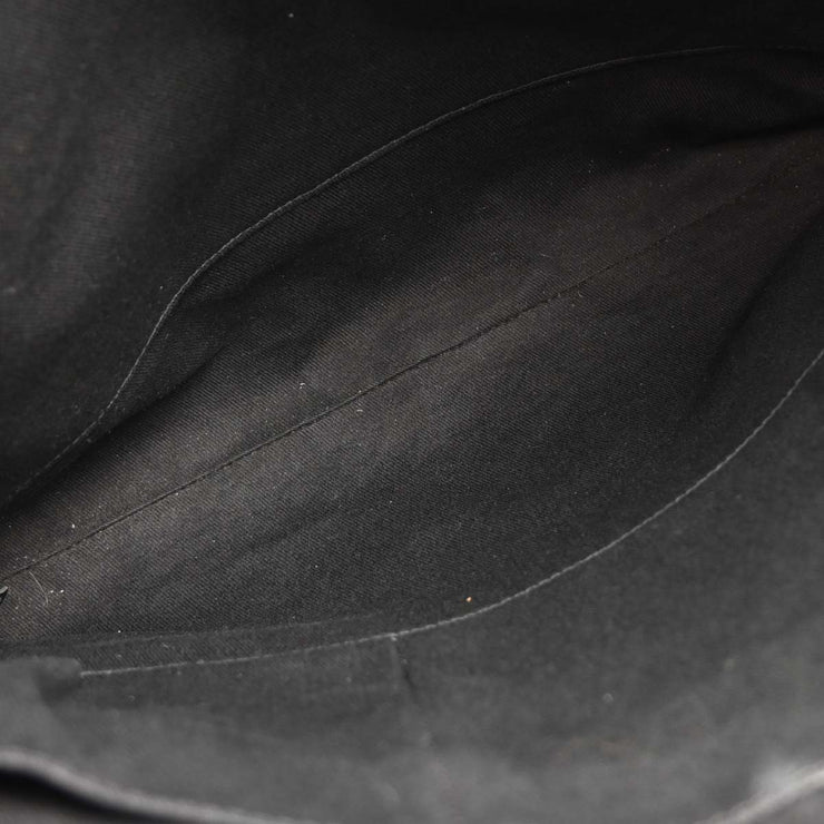 Chanel Black Calfskin Urban Shopping Tote 2way Shoulder Handbag 154589