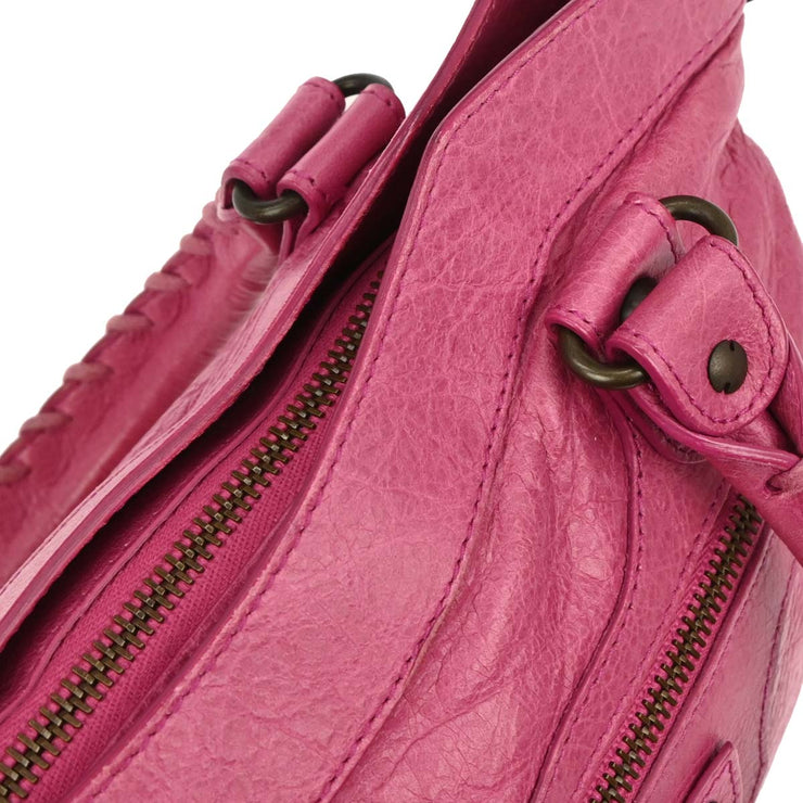 Balenciaga Pink The First 2way Handbag 103208.5560 213048 154591