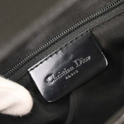 Christian Dior Black Patent Leather Double Saddle Handbag RU0060 154592