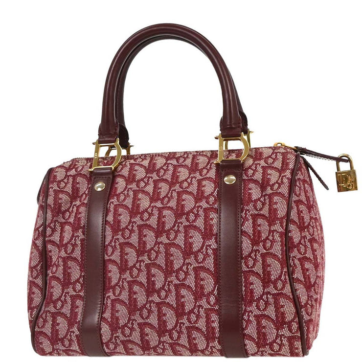 Christian Dior Bordeaux Trotter Handbag BOC0024 154593