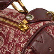 Christian Dior Bordeaux Trotter Handbag BOC0024 154593