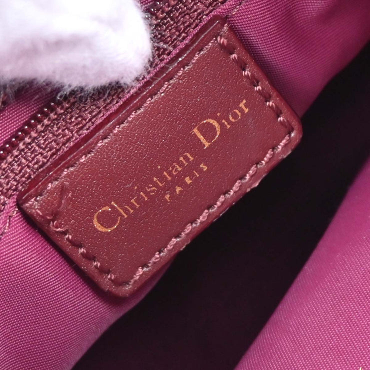 Christian Dior Bordeaux Trotter Handbag BOC0024 154593