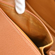 Gucci Brown Pigskin Bamboo Handbag 000-2113-0633 154594