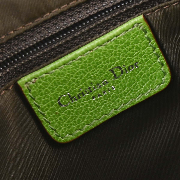 Christian Dior Rasta-Color Trotter Saddle Shoulder Bag 08RU0034 154598