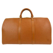Louis Vuitton Brown Epi Keepall 50 Travel Handbag M42968 AAS25891 154602