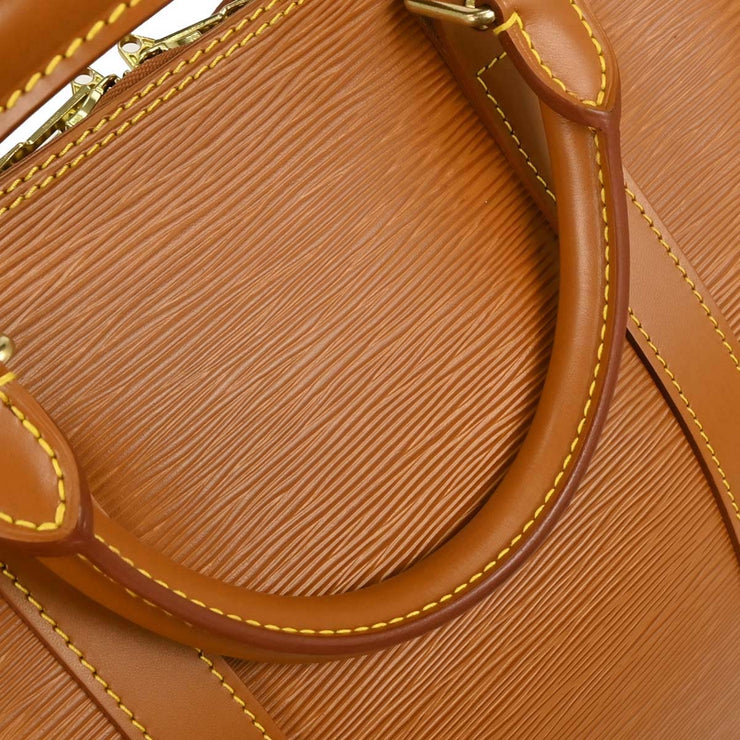 Louis Vuitton Brown Epi Keepall 50 Travel Handbag M42968 AAS25891 154602
