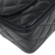 Chanel Black Calfskin Camera Bag Mini 154603