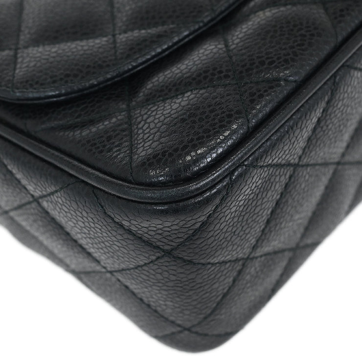 Chanel Black Calfskin Camera Bag Mini 154603