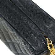 Chanel Black Calfskin Camera Bag Mini 154603