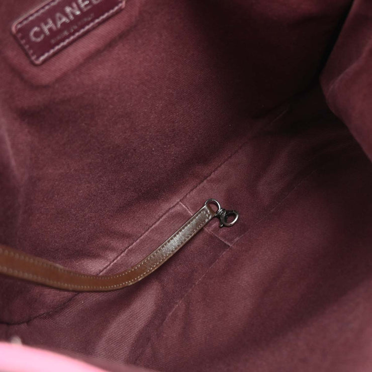 Chanel Yellow Suede Flap Shoulder Bag 154613