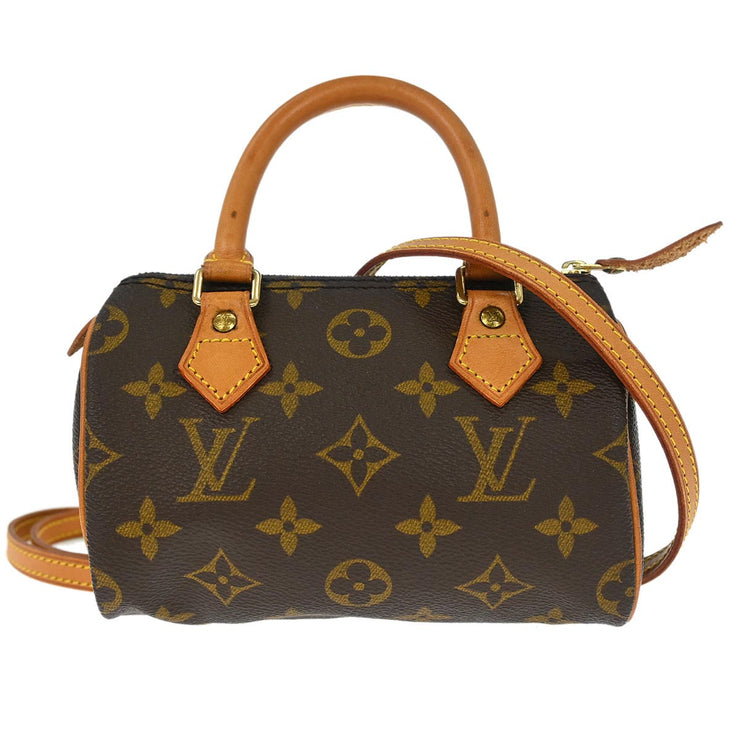 Louis Vuitton Monogram Mini Speedy 2way Handbag M41534 TH1925