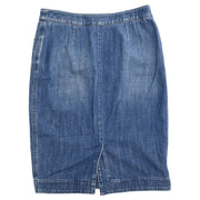 Chanel Denim Skirt Blue 08P #36 162608