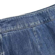 Chanel Denim Skirt Blue 08P #36 162608