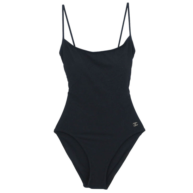 Chanel Swimwear Swimsuit Black 02C #38 162622