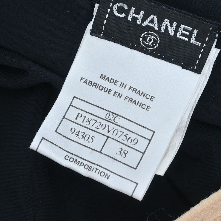 Chanel Swimwear Swimsuit Black 02C #38 162622